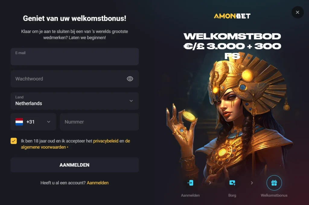amonbet Gameplay