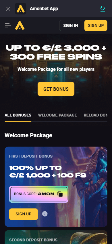 amonbet Gameplay